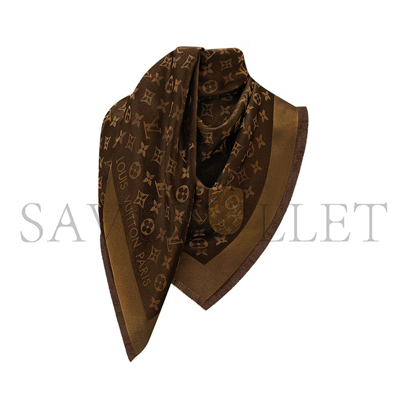 LOUIS VUITTON MONOGRAM SHINE SHAWL M75122 (142*142cm)